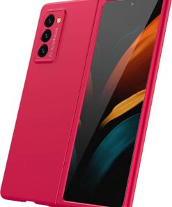 SaharaCase - Classic Series Carrying Case for Samsung Galaxy Z Fold2 5G - Red