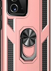 SaharaCase - Military Kickstand Series Carrying Case for Samsung Galaxy Note20 Ultra 5G - Rose Gold