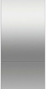 Fisher & Paykel - 24 In. Door Panel for Right Hinge Bottom Mount Refrigerator - Stainless steel