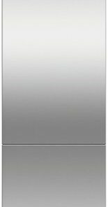 Fisher & Paykel - 24 In. Door Panel for Left Hinge Bottom Mount Refrigerator - Stainless steel