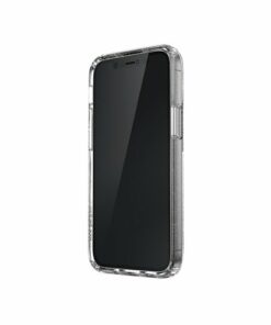 Speck - Presidio Perfect Clear Hard Shell Case for Apple iPhone 12 Mini - Clear/gold Glitter