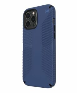 Speck - Presidio 2 Grip Hard Shell Case for iPhone 12 Pro Max - Coastal Blue/Black