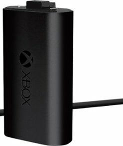 Microsoft - Rechargeable Battery + USB-C Cable for Xbox Series X and Xbox Series S - Black