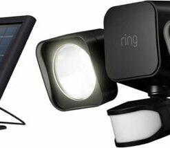 Ring - Smart Lighting Solar Floodlight - Black