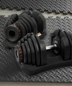 NEXT - 24ft Gym Flooring Exercise Mats - Black