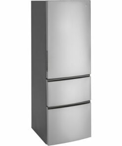 GE - 11.9 Cu. Ft. Bottom-Freezer Refrigerator - Stainless steel