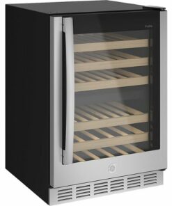 GE Profile - 44-Bottle Dual Zone Wine Center - Stainless steel