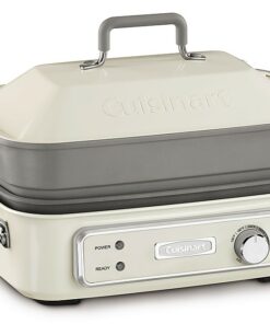 Cuisinart - Stack 5 Multi Purpose Grill - Off White