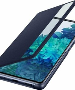 Samsung - S-View Flip Cover for Galaxy S20 FE - Navy