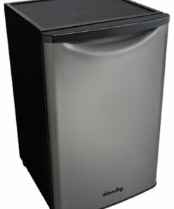 Danby - Designer 4.4 Cu. Ft. Mini Fridge - Stainless steel