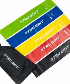 Tru Grit - Power Loop Resistance Bands 5 Piece Bundle - Multi Color - Multi Color