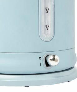 Haden - Highclere  1.5 L Electric Kettle Stainless Steel with Auto Shut -Off - Poole Blue