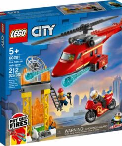 LEGO - City Fire Rescue Helicopter 60281