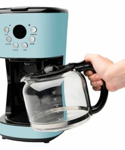 Haden - Heritage 12-Cup Programmable Coffee Maker with Strength Control and Timer - Turquoise