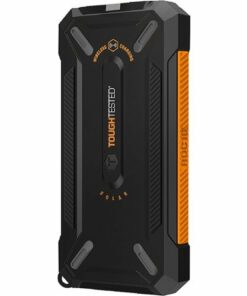 ToughTested - ROC16 16,000 mAh Portable Charger for Most USB-Enabled Devices - Black/Orange