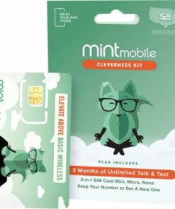 Mint Mobile - Unlimited Phone Plan - 12 Months of Wireless Service