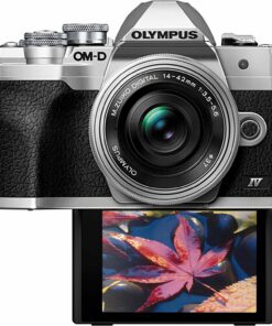 Olympus - OM-D E-M10 Mark IV 4K Video Mirrorless Camera (Body Only) - Silver
