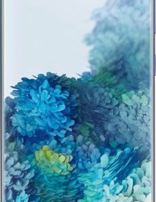 Samsung - Geek Squad Certified Refurbished Galaxy S20+ 5G Enabled 128GB (Unlocked) - Aura Blue