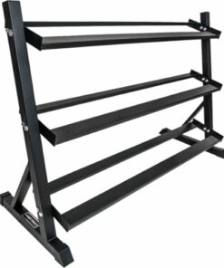 Tru Grit - Dumbbell Power Rack - Black