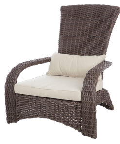 Patio Sense - Coconino Deluxe Wicker Mocha Chair