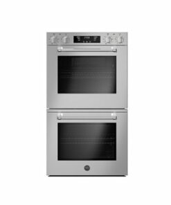 Bertazzoni - 30" Built-In Double Electric Convection Wall Oven Self-Clean - Stainless steel 1