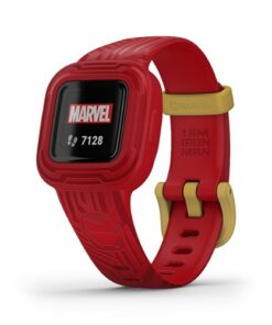 Garmin - vivofit jr. 3 Kids Fitness Activity Tracker - Marvel Iron Man