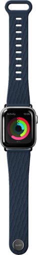 LAUT - Active 2.0 Watch Band for Apple Watch 42mm, 44mm and Series 7, 45mm - Indigo