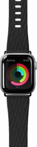 LAUT - Active 2.0 Watch Band for Apple Watch 42mm, 44mm and Series 7, 45mm - Black