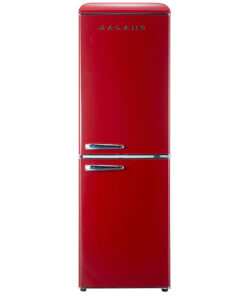 Galanz - Retro 7.4 Cu. Ft Bottom Mount Refrigerator - Red