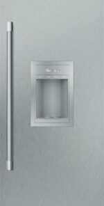 Thermador - Freedom Collection 11.2 Cu. Ft. Frost-Free Smart Upright Freezer with External Ice and Water Dispenser, Right Hinge - Custom Panel Ready