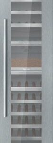 Thermador - Freedom Collection 70-Bottle Built-In Dual Zone Wine Cooler - Custom Panel Ready