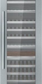 Thermador - Freedom Collection 92-Bottle Built-In Dual Zone Wine Cooler - Custom Panel Ready