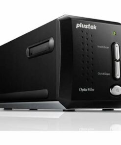 Plustek - OpticFilm 8200i AI 35mm Film and Slides Scanner - Black