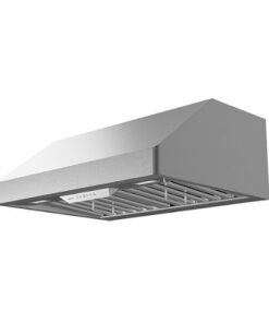 Zephyr - Tempest I 36 in. 650 CFM Under Cabinet Mount Range Hood with LED Light - Stainless steel