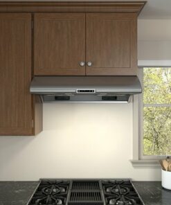Zephyr - Typhoon 30 in. 850 CFM Under Cabinet Mount Range Hood with LED Light - Stainless steel