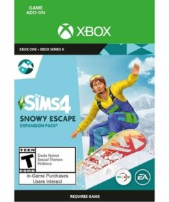 The Sims 4 Snowy Escape Expansion Pack - Xbox One, Xbox Series X [Digital]