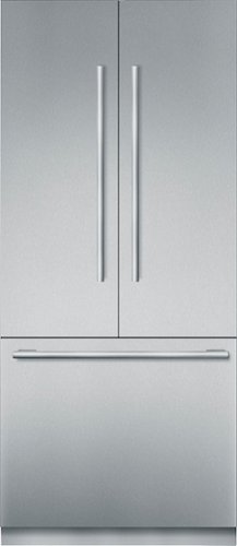 Thermador - Freedom Collection 19.4 Cu. Ft. French Door Built-in Smart Refrigerator - Custom Panel Ready 0