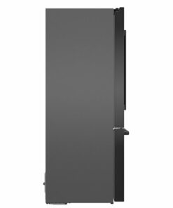 Bosch - 500 Series 21 Cu. Ft. French Door Counter-Depth Smart Refrigerator with External Water and Ice Maker - Black Stainless Steel
