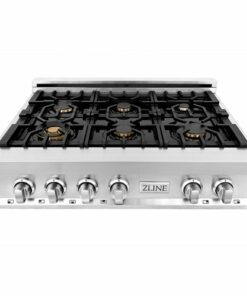 ZLINE - 36" Built in Gas Rangetop - Stainless steel