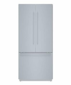 Bosch - Benchmark Series 19.4 Cu. Ft. French Door Built-In Smart Refrigerator - Stainless steel