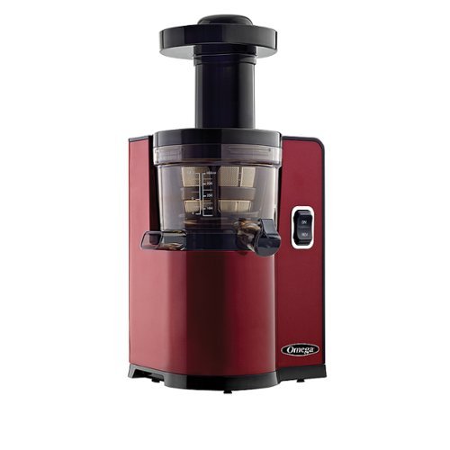 Omega - Vertical Slow Masticating Juicer - Red