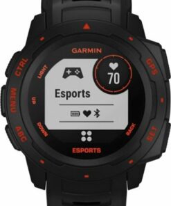 Garmin - Instinct Esports GPS Smartwatch 22mm Fiber Reinforced Polymer - Black