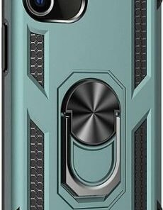 SaharaCase - Military Kickstand Series Carrying Case for Apple iPhone 12 mini - Green