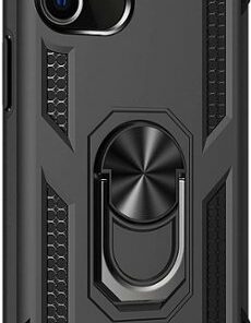 SaharaCase - Military Kickstand Series Carrying Case for Apple iPhone 12 mini - Black