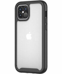 SaharaCase - Grip Series Carrying Case for Apple iPhone 12 and Apple iPhone 12 Pro - Black