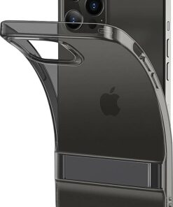 SaharaCase - AirBoost Shield Carrying Case for Apple iPhone 12 Pro Max - Transparent Black