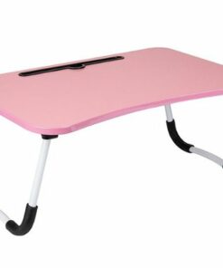 Mind Reader - Bed Tray, Lap Desk with Fold-Up Legs - Pink