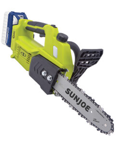 Sun Joe - 24V-10CS 24-Volt iON+ Cordless Chain Saw Kit - Green