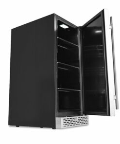 Whynter - Stainless Steel Built-in or Freestanding 2.9 cu. ft. Beer Keg Froster Beverage Refrigerator - Stainless steel