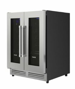 Thor Kitchen - 42 Bottle Dual Zone Built-in Wine Cooler - Stainless steel